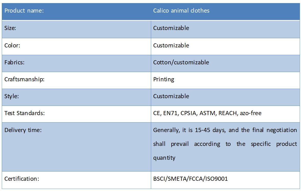 Calico critters clothes