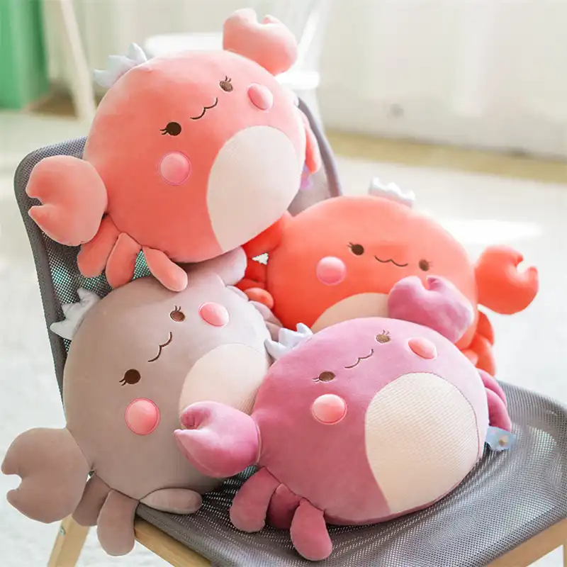 Crab plush toy