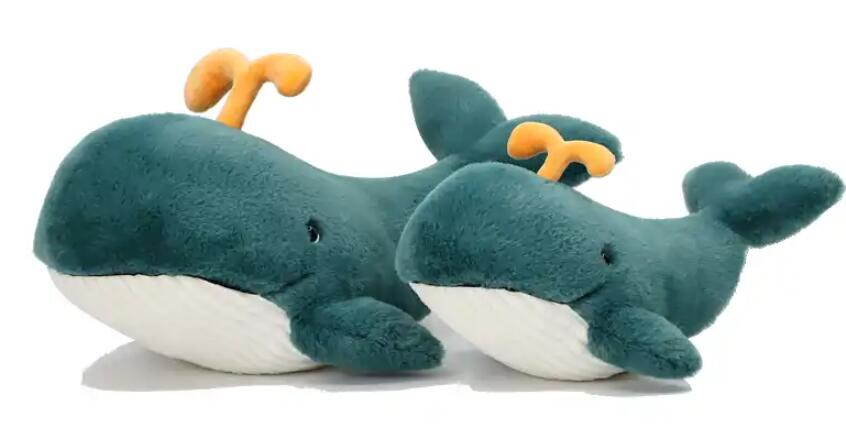 Whale plush toy