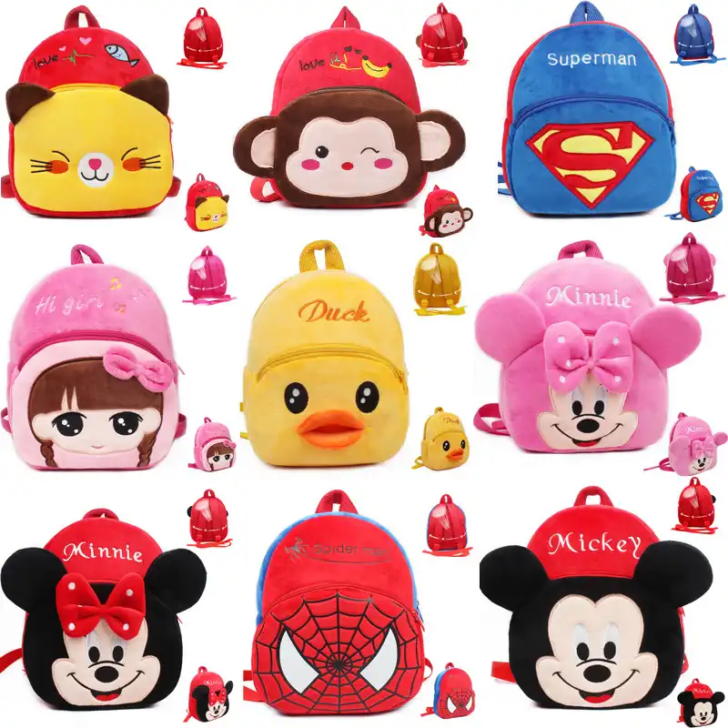 Children's plush backpack