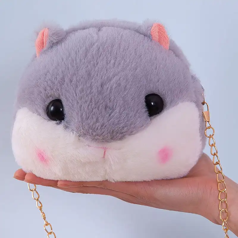 Hamster plush backpack