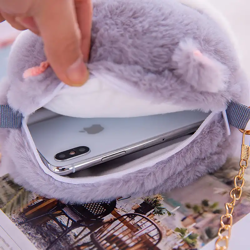 Hamster plush backpack