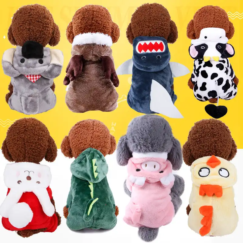 Pet plush clothes